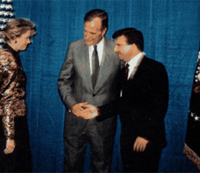 Images of JD DeMatteo Inviting Guest To Meet The President